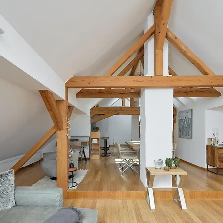 Lägenhet Aussergewoehnliches Loft Am Pfaenderhang Mit Seeblick *