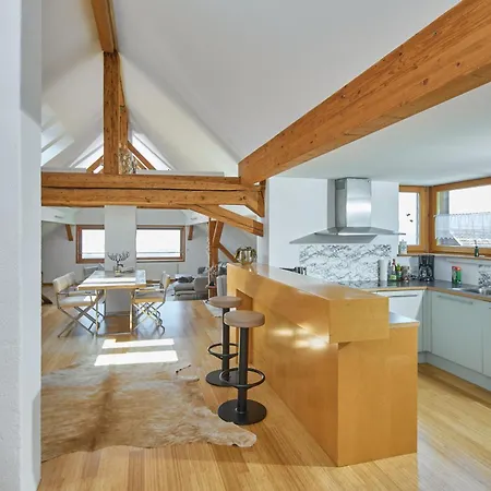 Aussergewoehnliches Loft Am Pfaenderhang Mit Seeblick